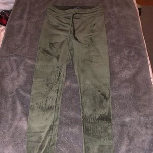 American Eagle Velvet Leggings